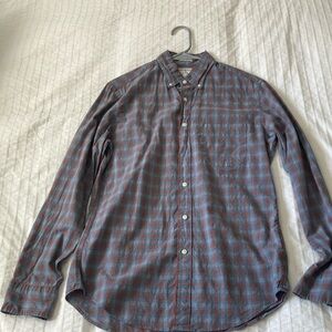 J Crew Plaid Button-down shirt